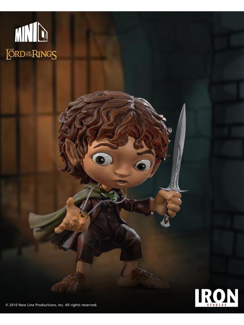 Figura El Señor de los Anillos Frodo MiniCo Iron Studios 11 cm