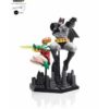Figura de Batman y Robin en El regreso del Caballero Oscuro por Frank Miller Deluxe Art Scale 110 de Iron Studios en resina