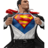 Figura de Clark Kent convirtiéndose en Superman DC Comics Deluxe Art Scale 1/10 Iron Studios