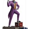 Figura del Joker Batman Animated Series en resina Art Scale 1/10 de Iron Studios