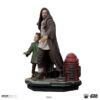 Figura de Obi-Wan y la princesa Leia niña en Star Wars: Obi-Wan Kenobi