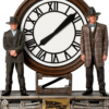 Figura de Marty y Doc en el reloj en Regreso al Futuro III resina Art Scale 1/10 por Iron Studios