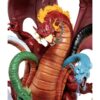 Figura de la Batalla de Tiamat en Dragones y Mazmorras resin Demi Art 1/20 por Iron Studios